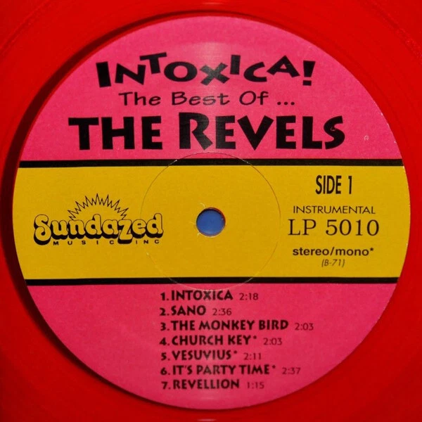 The Revels - Intoxica! The Best Of The Revels (LP, Comp, Mono, Red) (Near Mint ( Foto 3 de 3