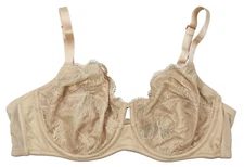 INC International Concepts Plus Size Unlined Lace Convertible Underwire Bra