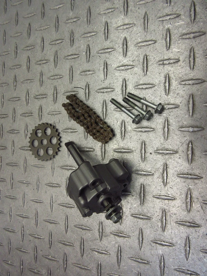 2003 01-03 Honda CBR600 F4I OEM Oil Pump Engine Fluid Cooling Assembly - Image 3 of 4