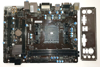 Motherboard A68hm Msi Amd Fm2+ A68h MSI A68HM-P33 V2 Socket FM2+