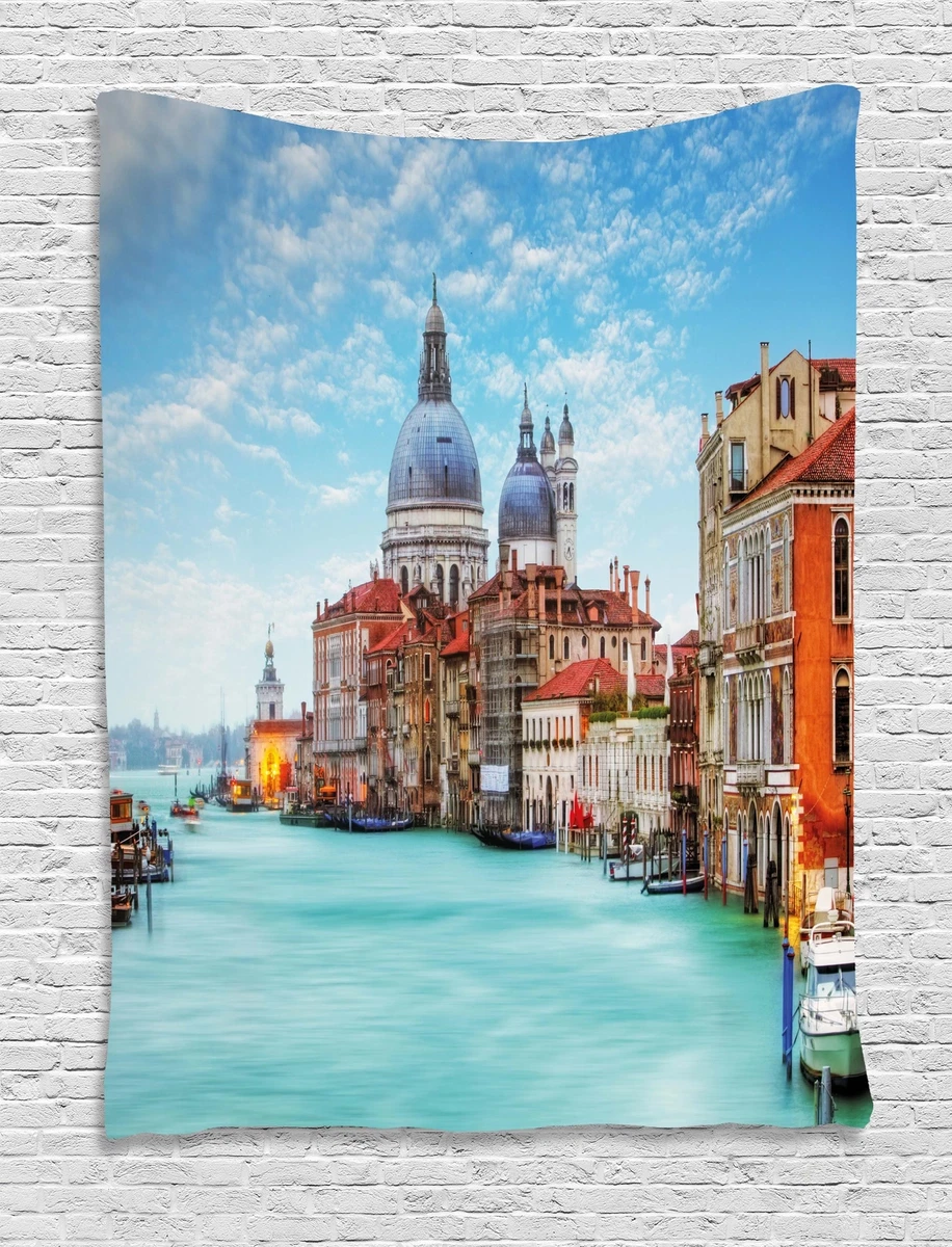 Italy Tapestry Wall Hanging Decoration for Room 2 Sizes Ambesonne