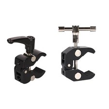 Camera Clamp Mount Anti Slip Arm Adapter for Tripod DSLR Handlebar