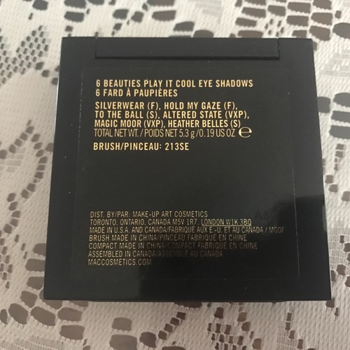 BNIB, MAC 6 Beauties Play It Cool Palette, MAC Tartan Tale Collection - Picture 3 of 3
