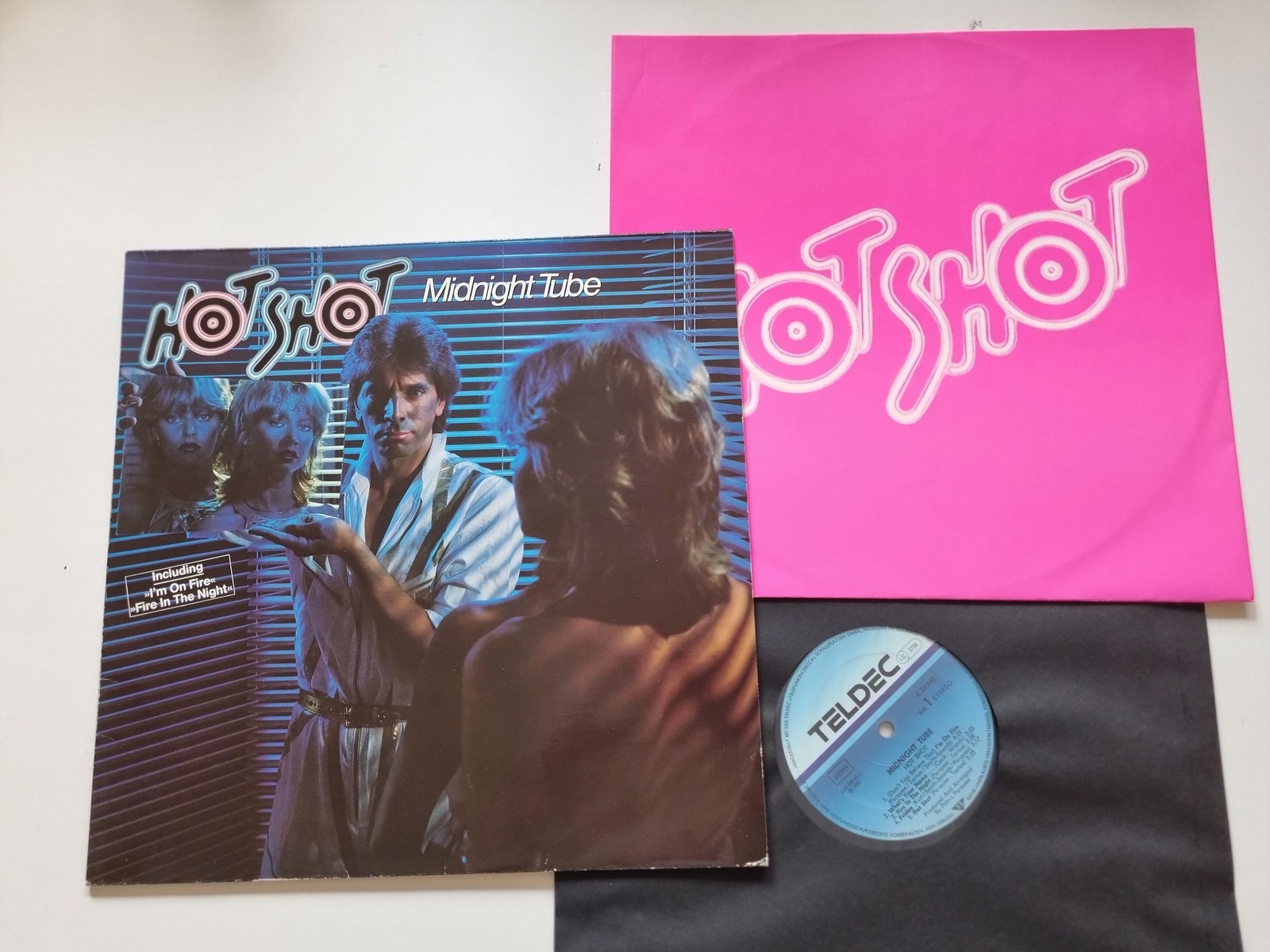 Hot Shot - Midnight Tube Vinyl LP Germany