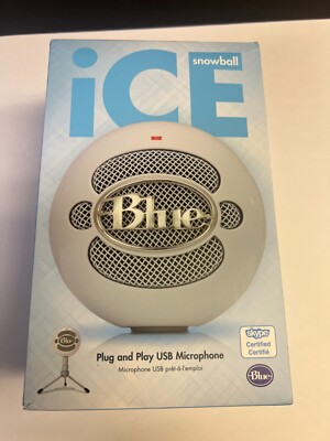 Blue Snowball iCE USB Microphone with Pop Filter