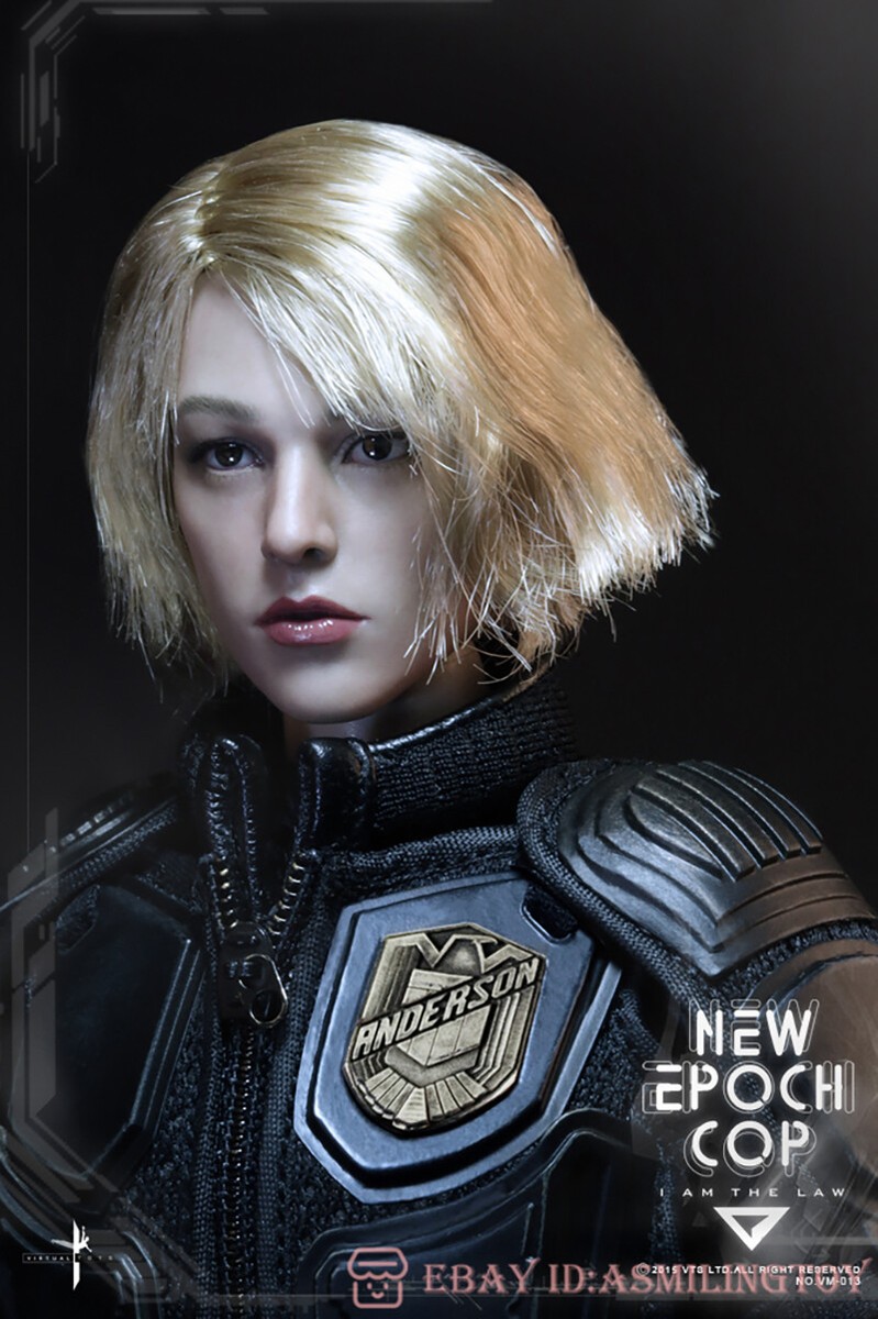 1/6 VTS TOYS VM-013 NEW EPOCH COP Female Dredd Judge Anderson Mib