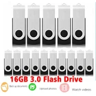 wholesale 16GB USB 3.0 Swivel Flash Drives Memory Sticks Thumb Swivel Pen Drives