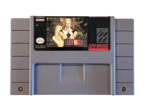 Front Mission SNES Game Cartridge USA (note: buyer DOES NOT pay import fees)