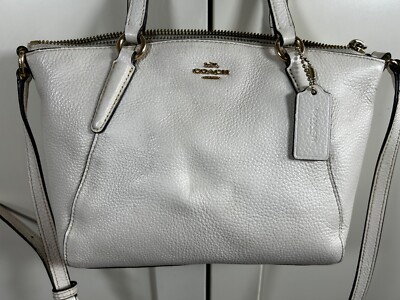 即発★COACH/コーチMini Kelsey In Pebble Leather Satchel Coach Pebble Leather Mini Kelsey Satchel Crossbody Bag Purse