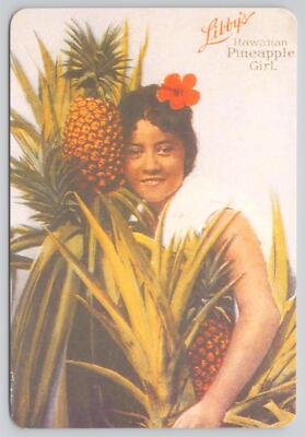 Postcard Libby's Pineapple Girl Hawaiian Islands 2002 Series Hawaiian Memories