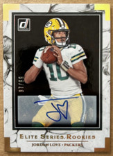 2020 Jordan Love Panini Donruss Elite Series #97/99 RC Auto