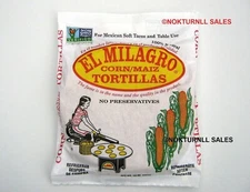 El Milagro Corn Tortillas Maiz - 16 Packs - PAPER - Always Fresh - Priority Ship