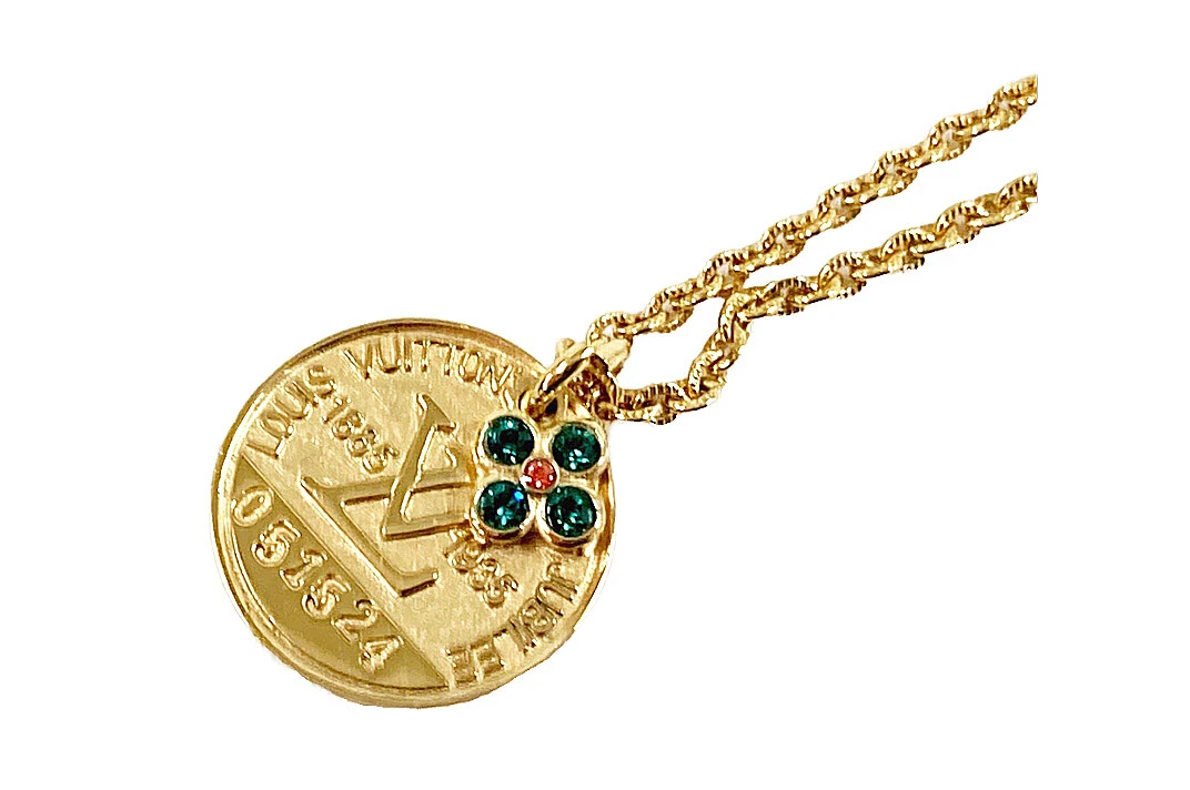 LOUIS VUITTON（LV） LOUISVUITTON LV M65150 Collier Medaglia Miss Windsor GP Collana Pendente Oro