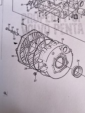 campana frizione volvo penta md2040 /md2030 per carter volano SD120 /sd130