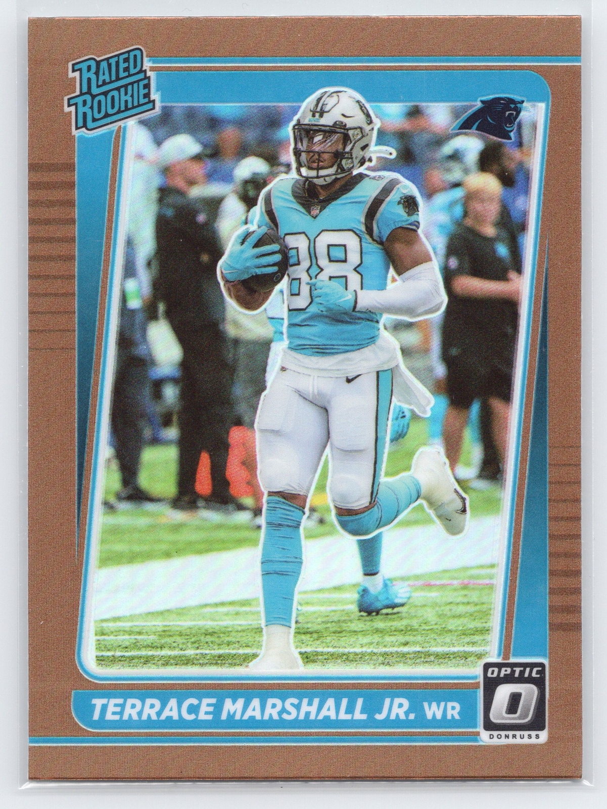 Terrace Marshall Jr. - 2021 Donruss Optic - Bronze #218 - Rookie - Panthers