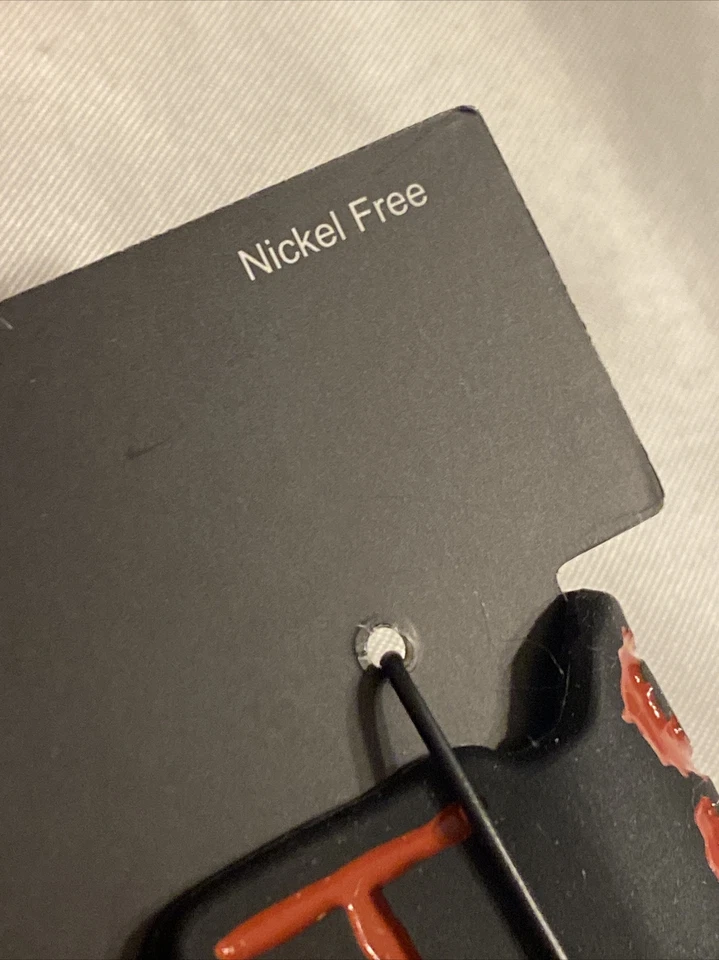 Pulsera Slipknot Negra Y Roja Pulsera Cory Taylor Metal Banda Logo NUEVO Foto 4 de 4