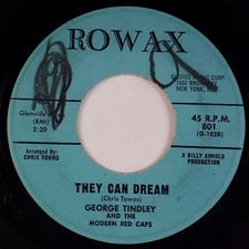GEORGE TINDLEY & MODERN RED CAPS: Hear them laughing ROWAX Northern Soul 45 MP3