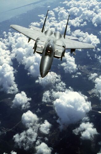 US AIR FORCE USAF F-15E Strike Eagle aircraft 8X12 PHOTOGRAPH - Picture 1 of 1