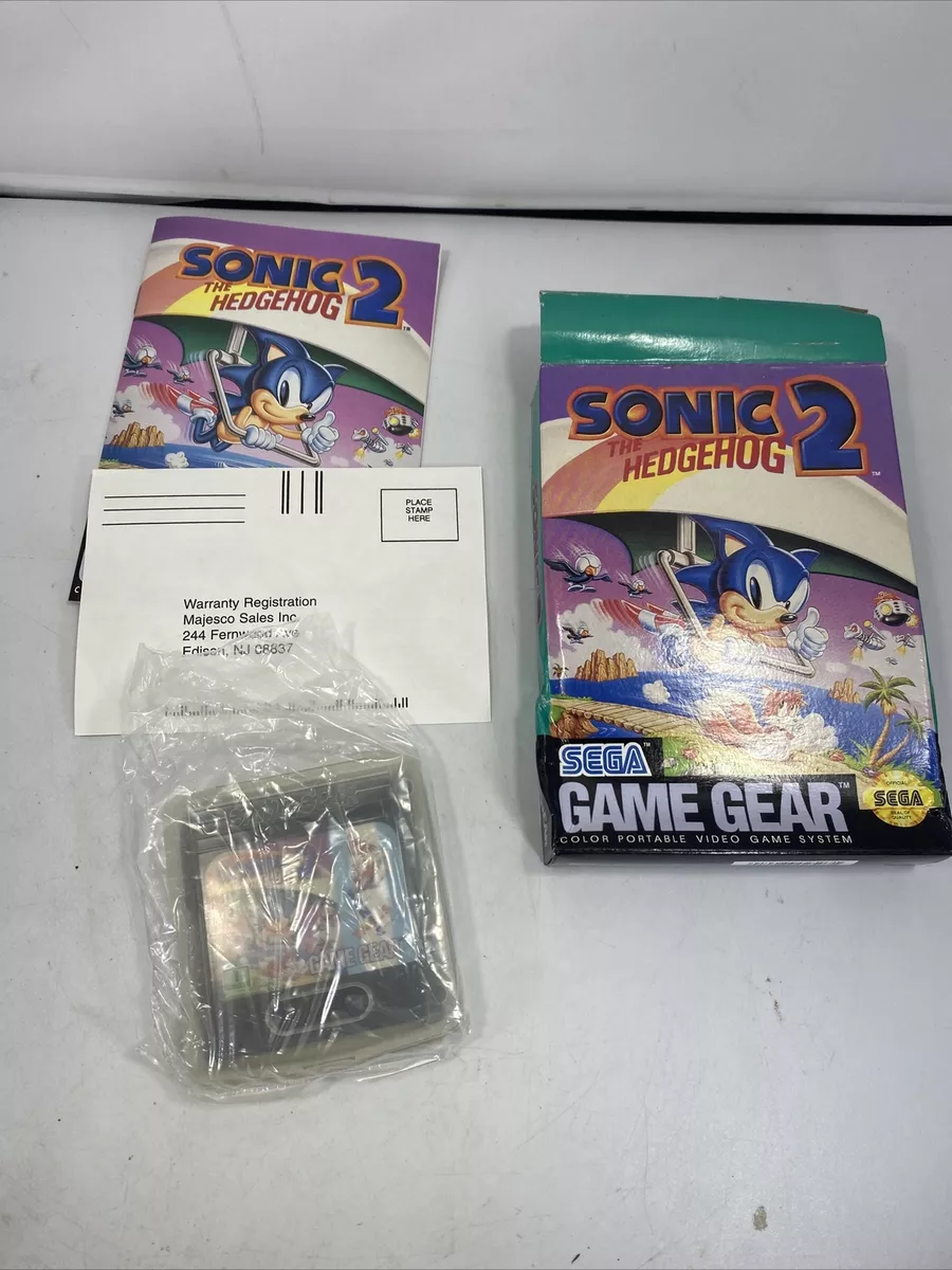 Sonic The Hedgehog 2 Sega - Sega Game Gear