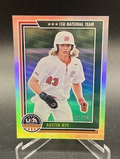 2022 Panini Stars & Stripes - Austin Nye - Gold Stars Longevity 23/99 Jersey #