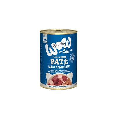 Wow Cat Senior Wild & Rabbit 6 x 400g ( 14.96/kg)