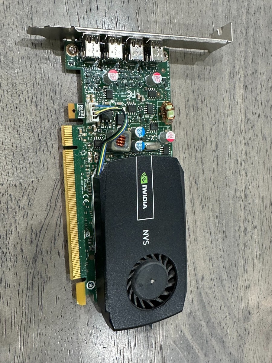 Nvidia NVS 510 GB GDDR3 PCIe 4x Mini DisplayPort Graphics