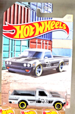 2021 Hot Wheels Pick-Up Truck Series 3/5 DATSUN 620 Gray w/Black 5 Spoke Wheels