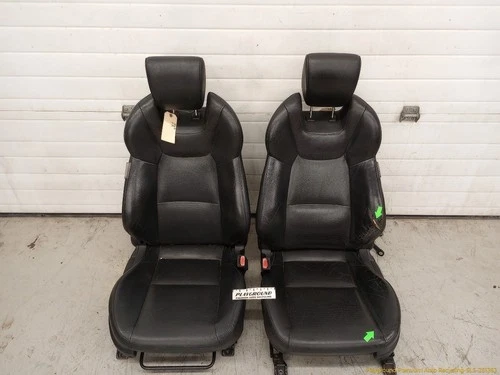 Hyundai Genesis COUPE Pair Of Left & Right Front Leather Seat Black Fits 09-12