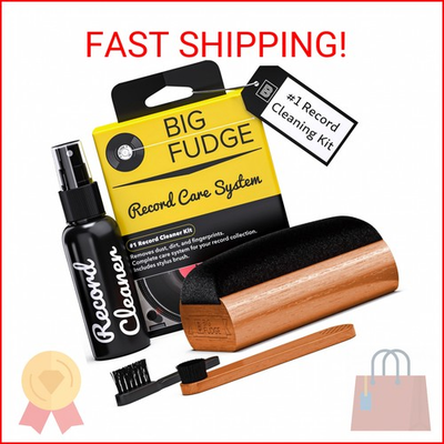 #ad #ad Big Fudge Vinyl Record Cleaning Kit 4 in 1 Vinyl Record Cleaner Kit for Record $31.99