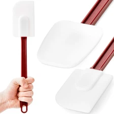 Pro Grade, Heavy Duty Spatula and Spoonula Combo Pk. Long, Heat Resistant 14"...
