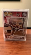 Jimmy Hart WWE Autographed #191 Funko Pop! Figurine Fanatics Authenticated