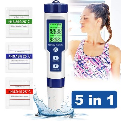Digital PH Tester TDS EC Wasser Messgerät Tester Meter Aquarium Wassertest Meter