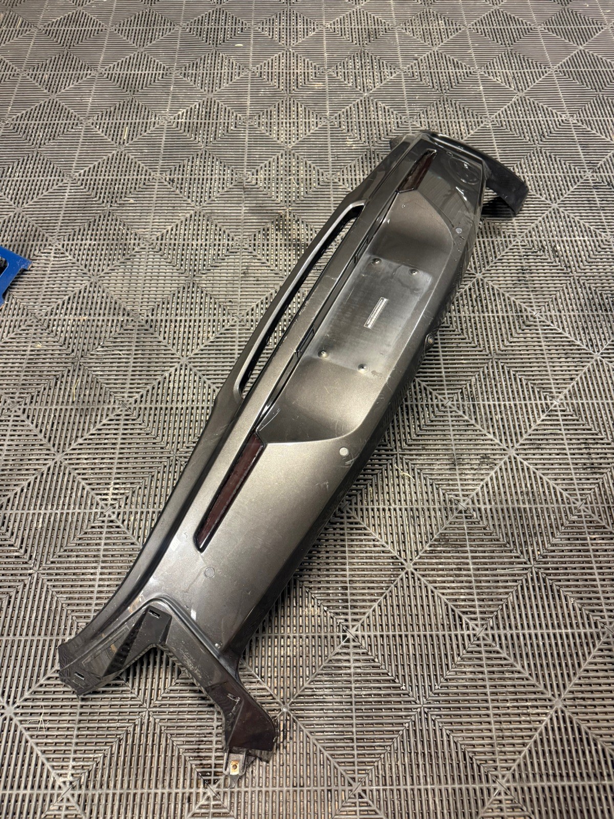 16-20 McLaren 570S 570GT Rear Bumper Cover Trim Panel Gray 13A3361CP OEM