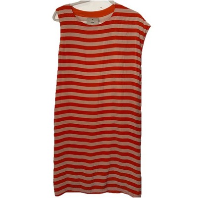 Essential Antwerp Silk Dress Size 38 / US 6 Striped Lined Classic Pockets