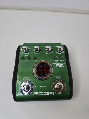 Zoom A2 Multi-Effektpedal für Akustikgitarre - ohne Stromkabel 