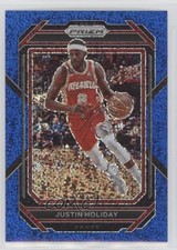 2022-23 Panini Prizm Blue Sparkle Prizm 54/144 Justin Holiday #151 ob9