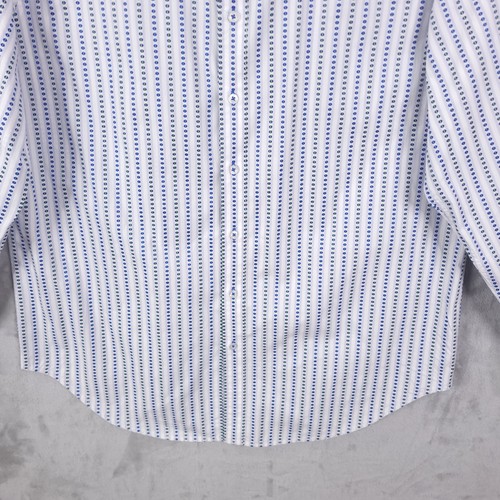 Robert Graham Senegal Button Up Hemd Herren Größe XLT Langarm Geometrisch Gepunktet - Bild 2 von 12
