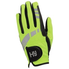 Hy5 Adults Extreme Reflective Softshell Riding Gloves  TL6659