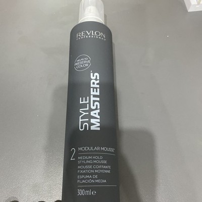 REVLON PROFESSIONAL STYLE MASTERS  MODULAR MOUSSE  2 Medium Hold Styling Mousse
