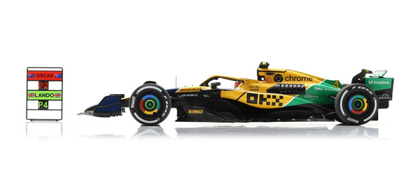 Spark, Mclaren MCL38 #4 Mclaren Formula 1 Team 4. Platz Gp Monaco 2024 L.Norr...-image
