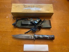 Parker Eagle Japan Str -17 Survival Knife Combat Knife Sheath Vintage Knives
