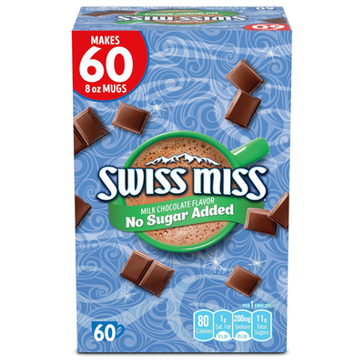 #ad #ad Swiss Miss Milk Chocolate Flavor No Sugar Added Hot Cocoa Mix Hot Cocoa Bar Sup $22.39