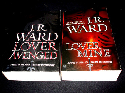 J.R. Ward - Black Dagger Brotherhood - 2x:  Lover avenged 7 + Lover mine 8