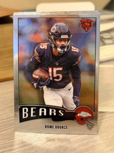 2025 Topps Chrome Rome Odunze Base (RAW)