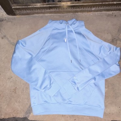 Nike Mamba Mentality Therma-FIT Light Blue Fleece Hoodie Men's Medium Basketball