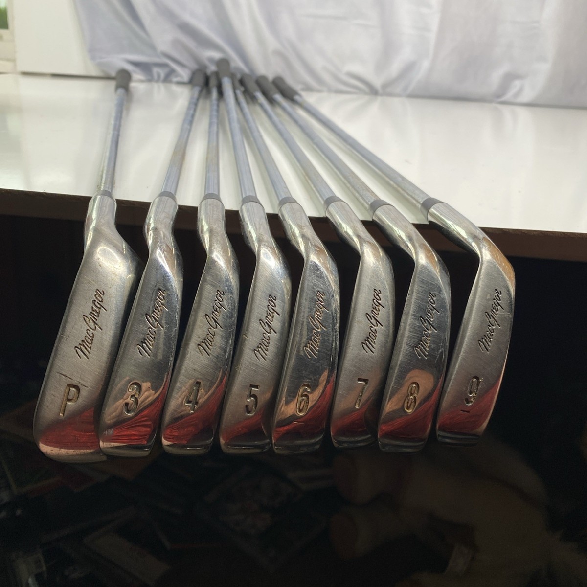 8 Club Set MacGregor Golf DX Steel Iron Regular Flex Putter & 3-9