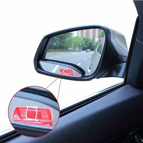2Pcs Blind Spot Mirror Auto 360° Wide Angle Convex Rear Side View Car Truck SUV - Foto 11