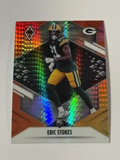 2021 Panini Phoenix ERIC STOKES Fire Burst RC,ROOKIE