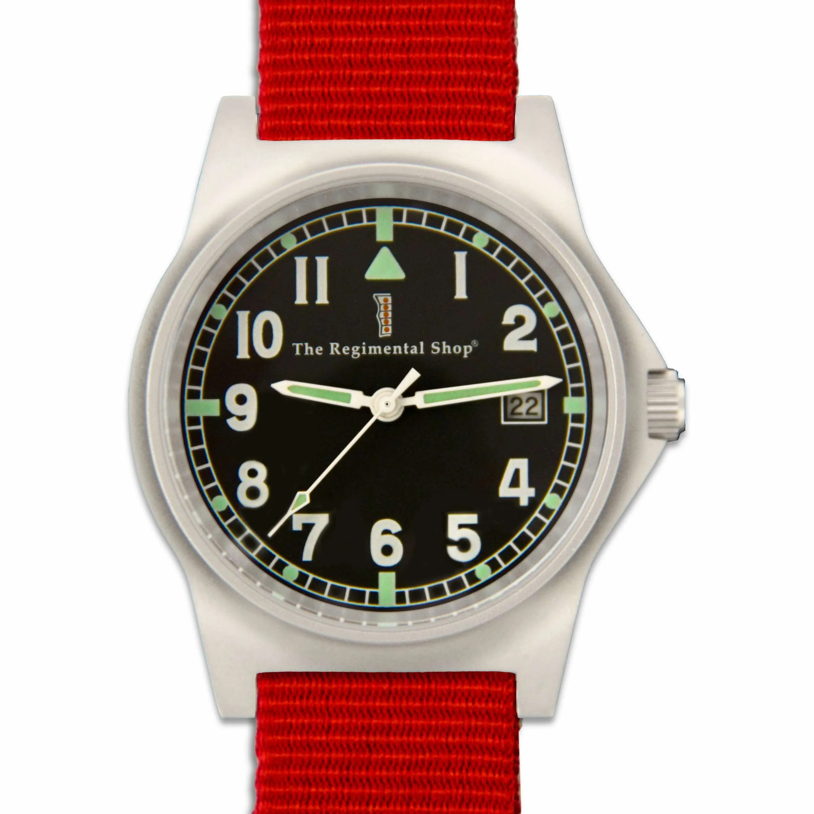 G10 Military Watch with Red Watch Strap
