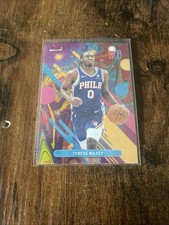 Topps 2026 Finest Tyrese Maxey #29 Oil Spill Refractor Philadelphia 76ers